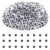 TOAOB 500pcs 8mm Plastic Wiggle Googly Eyes Self Adhesive