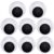 TOAOB 8pcs Large Googly Wiggle Eyes Self Adhesive 1.6 Inch Giant White