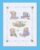 Tobin Bears Stamped for Cross Stitch Baby Quilt Kit,Baby Bears,43″ x 34″,T21705