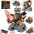 TOBSABPX STEM Building Toys for Kids 6-14, 5in1 STEM Robot Building Kit for Kid, Remote & APP Controlled Tank Bulldozer Robot Building Blocks Set Birthday Xmas Gifts Ideas for Boys Girls (689PCS)