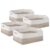 Tobulkirl 4 Pack Cotton Rope Storage Baskets for Organizing 12x8x4.5in
