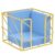 TOCCOOL Gold Desktop Organizer – Multi-Functional Sticky Note Holder, Memo Note Cube for Office & Home, School, Desk Supplies