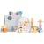 Toddler 30 Piece Stacking Wood Blocks Space Gift – Montessori 2 Year Old Fine Motor Skills Toy Learning Stacking Shape Sorter Sensory Preschool Busy Journey to the Moon (Block Set, Wood)