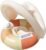 Toddler Baby Swim Ring with Retractable Canopy Sunshade, Detachable Water Ring Seat, Lollipop Style Pool Floats for Kids Beach Water Fun C