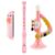 Toddler Musical Instruments Toy Trumpet, Harmonica, Recorder Flute for Kids Baby, Pink Musical Toys Set for Children Boys Girls Ages 2 3 4 5
