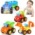 Toddler Toy Car,4PCS Inertia Toy Push and Go Cars,Toys for 2 Year Old Boy