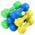 Toddler Weights Kids Weights, 6PCS Kids Dumbbells Set Thickened Sound-Making Letter Engraved Toddler for Girls Boys, Blue/Green/Yellow