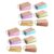 Toddmomy 12pcs Colored Index Cards with Metal Rings Visually Engaging Cards for Classroom Revision and Vocabulary Practice Lightweight Paper for Education Environments