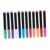 Toddmomy 12pcs Erasable Fluorescent Markers 12-color PC Dry Erase Pens