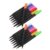 Toddmomy 16pcs Black Water-based Dry Erase Marker Pen for Drawing Surfaces