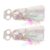 Toddmomy 2pcs Dazzling Pom Poms with Ring Handle Slip Resistant Grip