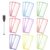 Toddmomy Magnetic Name Labels Stickers for Classroom and Household Items Classification, Safe Rewritable Paper and Magnet Material with Creative Unique Design, Lightweight Removable Label
