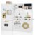 TODEFULL Play Kitchen Sets for Kids, Pretend Wooden Kids Kitchen Playset, Interactive Toy Kitchen with Freezer, Washing Machine, Ice Maker & Large Storage Space, for Boys Girls Ages 3+, White