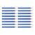 Tofficu 50pcs Blue Pre-sharpened Mini Golf Pencils for Classroom Activities and Golf Courses Short Hexagonal Wooden Lead Pencils with Reliable Writing and Smooth Scoring for Score Card