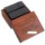 Tofficu Wooden Alphabet Letter Stamps Set of 28 for DIY Scrapbooking and Journals, Easy to Hold Multipurpose Brown Stamps for Envelopes and Diary Decoration