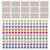 TOGEVAL 20pcs Self-Adhesive Reward Star Stickers Bright Glitter Five-Pointed Star Design, Paper Material, User-Friendly for Scrapbook and Classroom Incentive Use,