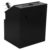 TOGEVAL Metal Suggestion Box with Lock and Slot, Black Sturdy Donation and Ballot Box for School or Classroom Use, Collecting Suggestions, Ballots, and Donations with Sleek and Secure