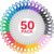 Toidgy 50 Pack Kids Scissors, 5 Inch Scissors Bulk for School, Blunt Tip Scissors for Kids Student Teacher,Kids Safety Scissor for Preschool Classroom Office Home,School Supplies Craft Cutting Paper