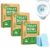 Toilet Bowl Cleaner Sheets, Quick-Dissolving, Septic Safe, 120 Count (3Box)