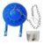 Toilet Flapper, 2Pcs 2in PVC Replacement with Stainless Steel Chain