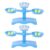 TOMETURE 2 Sets Montessori Math Learning Toy Scale, DIY Plastic Balance Scale Assembly Kit, Science Experiment Equipment for Preschool and Classroom