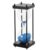TOMETURE 60 Minute Hourglass Timer with Blue Sand for Home and Kitchen, Glass and Aluminum Vintage Sand Clock for Study, Classroom, and Stress Relief Activities