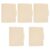 TOMETURE Paper Document Organizer Manila File Folders with Spacious Design 5pcs Beige for Efficient Organization of Legal Documents and Business Contracts in Office or Classroom Use