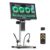 TOMLOV DM10 10.1″ Digital Microscope: 1080P 1200X HD IPS Coin Microscope Magnifier for Error Coins with Light, 16MP LCD Soldering Microscopes for Adults with Screen, PC View