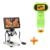 TOMLOV P30 Microscope for Kids, Portable 1000X Slides Digital Microscope with 2″ Screen, HD 16MP Camera & 1080P Video+DM9