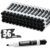 TOMPEN Dry Erase Markers Black 36 Count,Chisel Tip Whiteboard Markers for Adults Teachers Gifts-Non-Toxic Low Odor,Bulk for Classroom,Office,Home,Quick-Dry & Easy to Erase