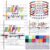 Tondiamo 4760 Pcs Back to School Gifts for Student Name 31 Set Bracelets Making Kit with Greeting Cards First Day of School DIY Adjustable Bead Bracelets Crafts for Teacher Students Party Favors Gifts
