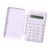 Tone Pocket Calculator 8 Digit with Lightweight Build, White