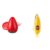 TONYMOLY Mini Strawberry & Magic Food Banana Lip Balm Bundle, Hydrating Tinted Korean Lip Care with Shea Butter & Vitamin E, Sheer Red Tint, Fruit-Infused Moisturizing Travel Size Lip Treatment