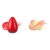 TONYMOLY Mini Strawberry & Peach Lip Balm Bundle, Hydrating Tinted Lip Care with Shea Butter, Vitamin E & Fruit Extract, Moisturizing Formula, Travel-Friendly Korean Lip Care Gift Set