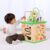TOOKYLAND 5 in 1 Activity Center, Wooden Large Activity Cube 23″X13″X13″