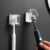 Toothbrush Holders for Bathroom Wall Mounted, 2 Pack Flip Cover Toothbrush Holder with Drainage, Self Adhesive Toothbrush Organizer for Electric Toothbrush, Manual Toothbrush, Shower, Mirror, Tile (2)