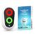 Toothbrushing Timer for Kids 2 to 3 Minutes, Funny Novelty Gift for Kids Adults, Magnetic Waterproof Timer with Color Lights in Bathroom for Children Training Coach (White)