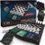 TOP 1 CHESS Classic Voice Master Electronic Chess Set, Ages 6+, 1-2 Players, Improve Skills with Chess Games
