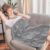 Topblan Weighted Blanket 10lbs, Adults Weighted Blankets with Soft Warm Fabric for Sleeping and Calming, Adult Heavy Blanket for Sofa Bed, Grey, 41 x 60 inches