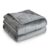 Topblan Weighted Blanket 7lbs, Adults Weighted Blankets with Soft Warm Fabric for Sleeping and Calming, Adult Heavy Blanket for Sofa Bed, Grey, 41 x 60 inches