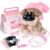 TOP BRIGHT Interactive Vet Set with Electronic Dog, Doctor Kit for Kids 3-5