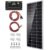 Topsolar Solar Panel Kit 100 Watt 12 Volt Monocrystalline Off Grid System for Homes RV Boat + 30A 12V/24V Solar Charge Controller +Solar Cables + Z-Bracket for Mounting