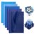 Toptime 120 Sheets Blue Tissue Paper Bulk, 14 x 20 Inch Wrapping Tissue Paper for Gift Bags, DIY Crafts and Flowers Packaging, Assorted Blue Gift Wrap for Birthday Wedding Baby Shower Holiday Party