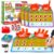 Torlam Magnetic Ten-Frame Set,Finger Number Counters for Kids Math Manipulatives,Counting Blocks for Math Games Addition Subtraction Practice,1st 2nd 3rd Grade Kindergarten Number Blocks Learning Toy