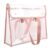 Tote Bag Large Capacity Waterproof Pvc Pink for Shopping Travel