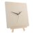Totority DIY Wooden Hanging Clock Blank Round Clock Dial Without Battery Beige Wood Material and Movement Mechanism for Classrooms and Offices DIY Decor