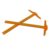 TOVINANNA 2pcs Cm Plastic T Shape Ruler with Inch and Centimeter Calibrations, and Accurate Scales, Sturdy Drafting Measuring Tool for Home and Office Use