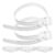 TOVINANNA 5pcs Plastic Measuring Tape for Body Measurement and Head Circumference, Portable and Adjustable Size Ruler for Newborns