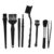 TOVINANNA 8pcs Anti-Static Brush Set for Electronics with Pa Nylon Material, Hardness Options, Static Protection Feature, for Cleaning PCB Boards, Cameras, and Narrow Spaces