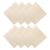 TOVINANNA 8pcs Square Wood Craft Pieces Unfinished Wooden Squares for Crafts 11.8 Inch Rustic Wood Blanks Easy to Glue and Engrave for Carving and Writing Projects